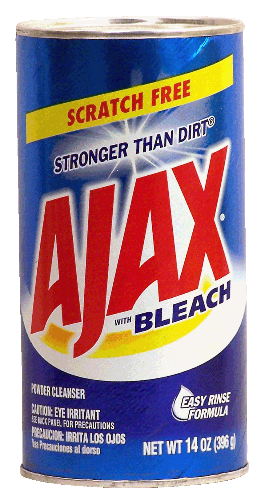 Ajax  scratch free bleach cleanser powder easy rinse formula Full-Size Picture